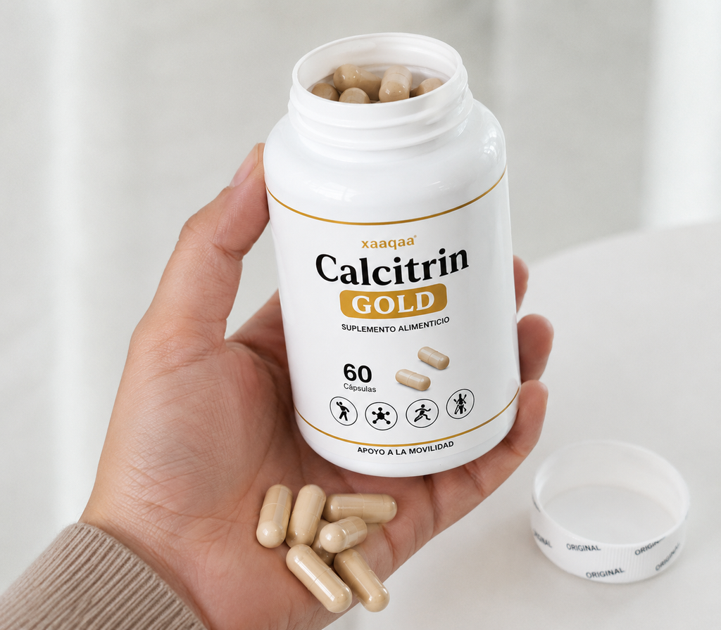 Calcitrin Gold™: Tratamiento Intensivo para una Mejor Movilidad y Bienestar Articular 🎁”