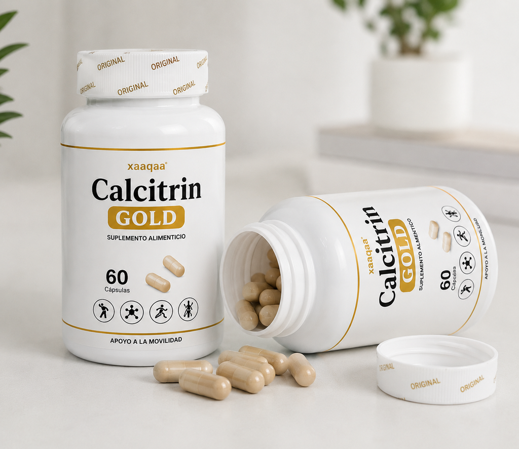 Calcitrin Gold™: Tratamiento Intensivo para una Mejor Movilidad y Bienestar Articular 🎁”